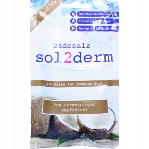 

Sol2derm Lawenda 80 g sól do kąpieli Kokos