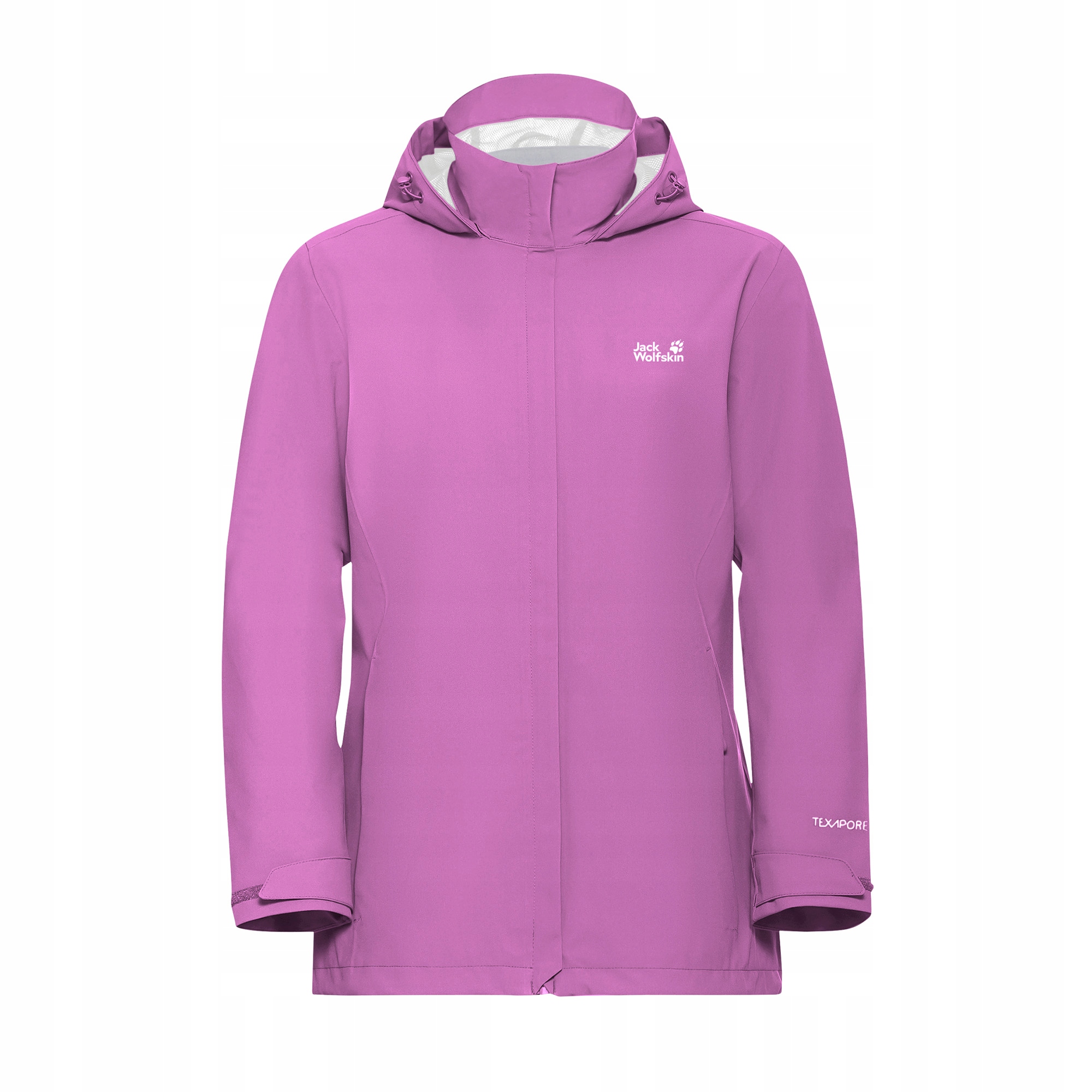 Kurtka przeciwdeszczowa damska Jack Wolfskin Trailtime 2L foxglove