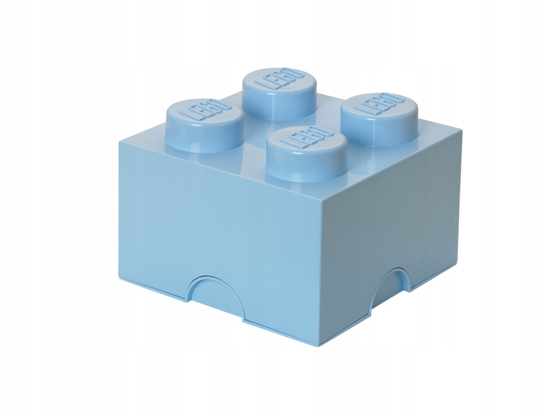 Lego 40031736 Kontejner stavebnice 2x2 světle modrý