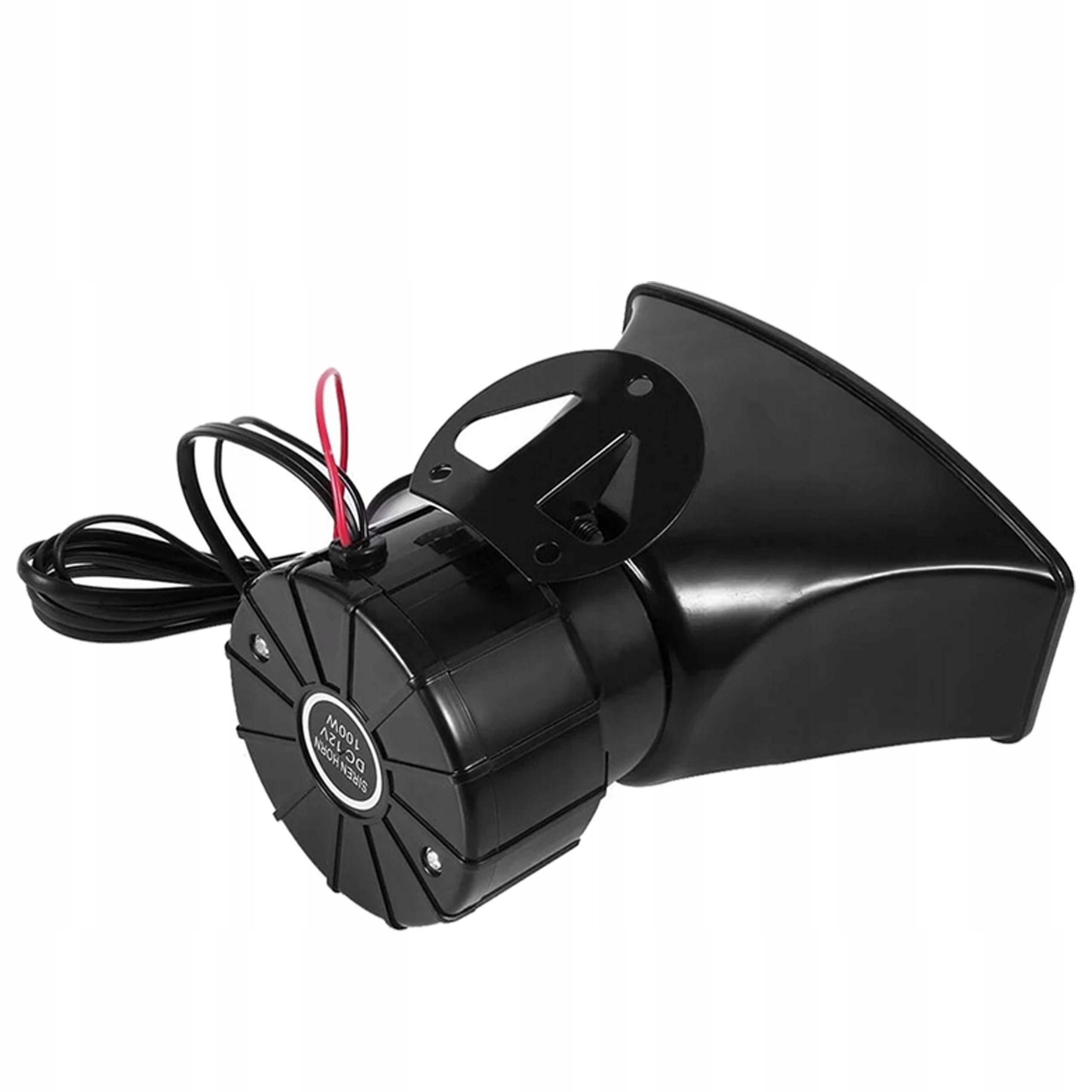 SYRENA ELEKTRONICZNA Z MEGAFONEM GŁOŚNA AMBULANS STRAŻ POLICJA KLAKSON Numer katalogowy części HW-1006B