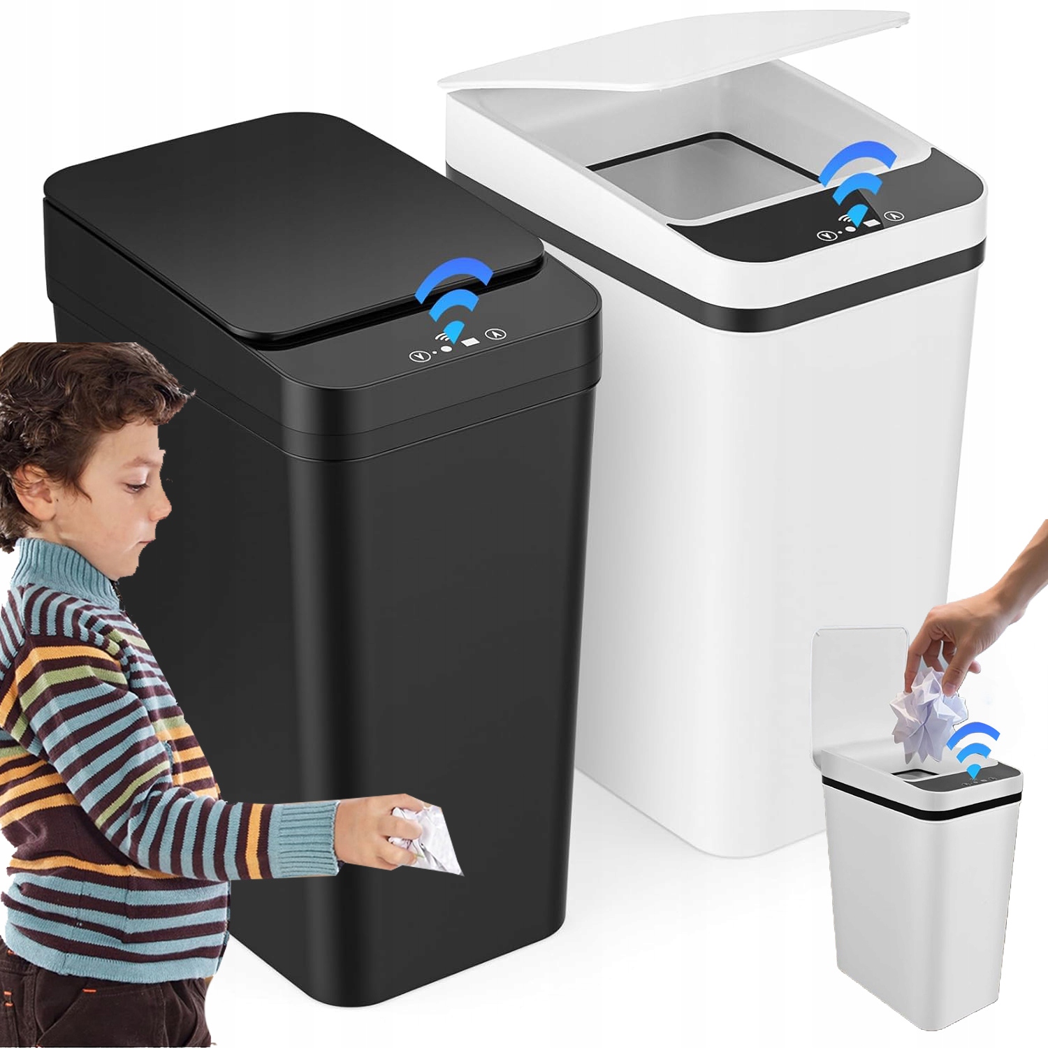 Odpadkový Koš Automatický Se Senzorem Bezdotykový Odpadkový Koš Nádoba 12 L