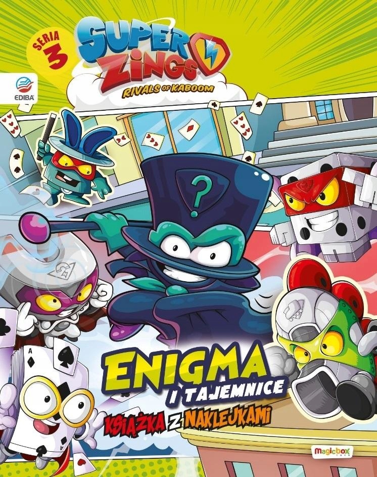 SUPER ZINGS. ENIGMA I TAJEMNICE + FIGURKA PRACA ZBIOROWA