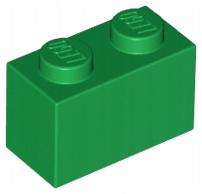 

Lego 3004 Zielony 1x2 brick Nowy 1szt