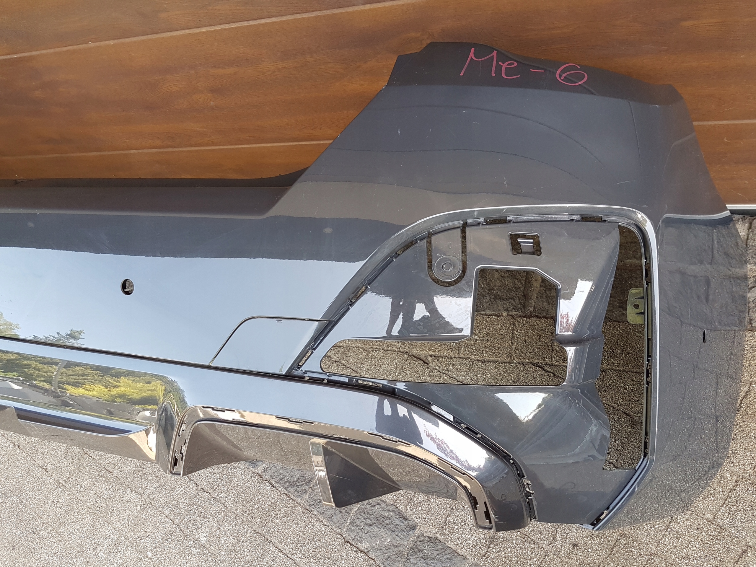 bumper rear BMW G26 m-packet