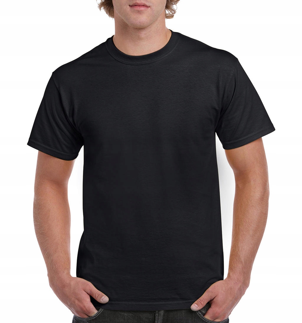 

Gruba Koszulka Gildan Bawełna 2XL Black
