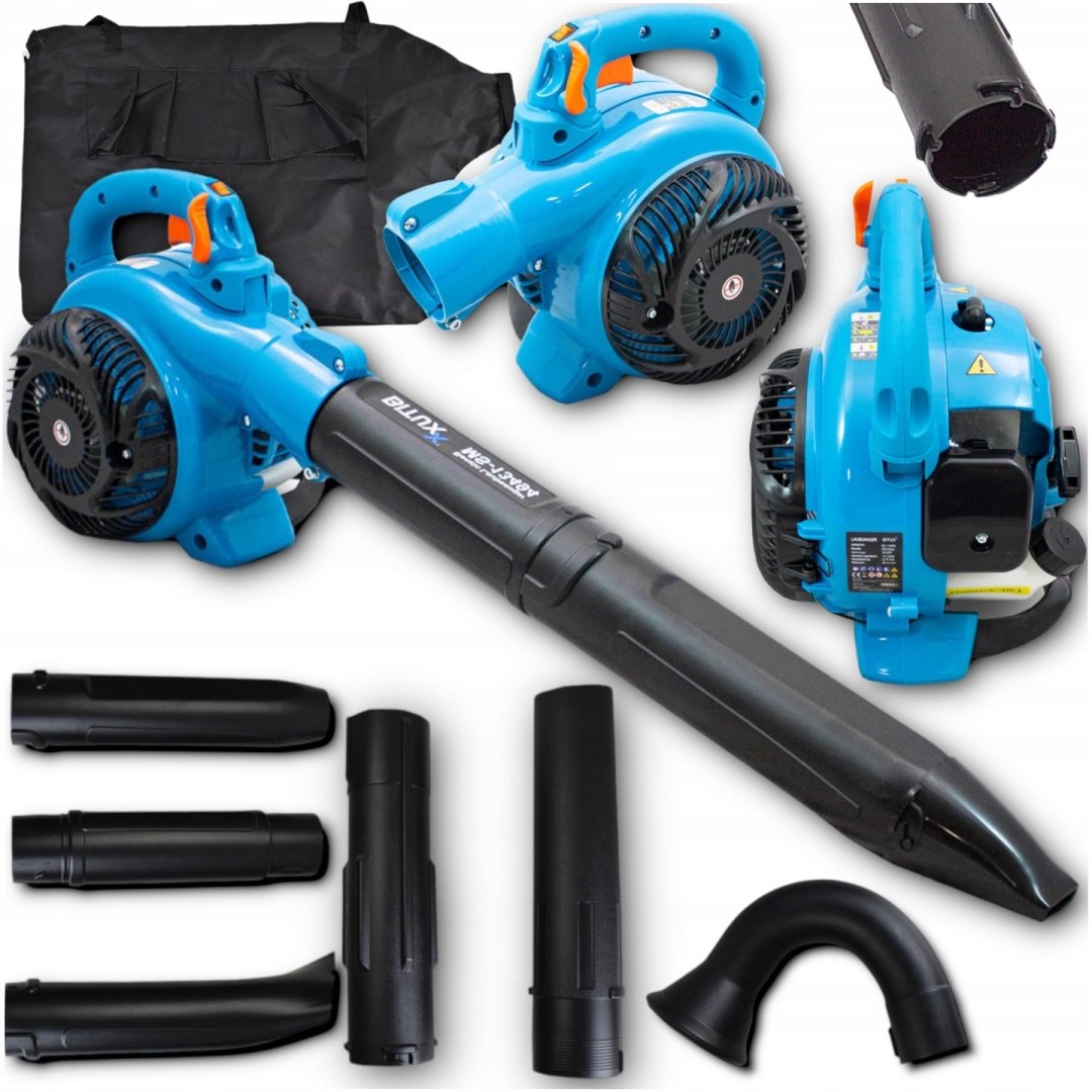 Fúkač lístia 3v1 Vysávač Drvič Benzínový fúkač 3000 W Výkon