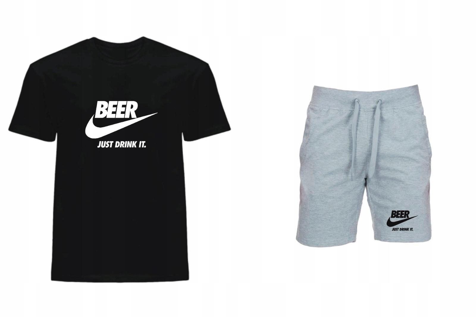 Komplet Tričko Kraťasy Pánské Pivo XL