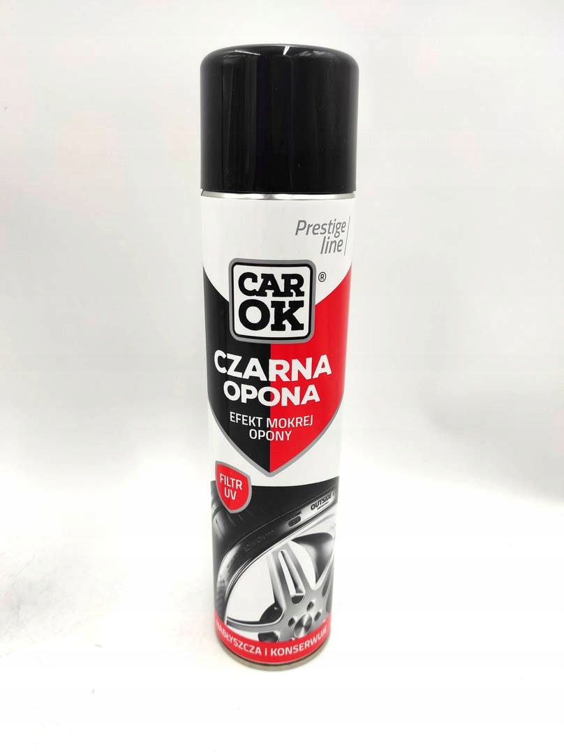 

Czarna Opona spray 600ml CarOK PrestigeLine [3](15