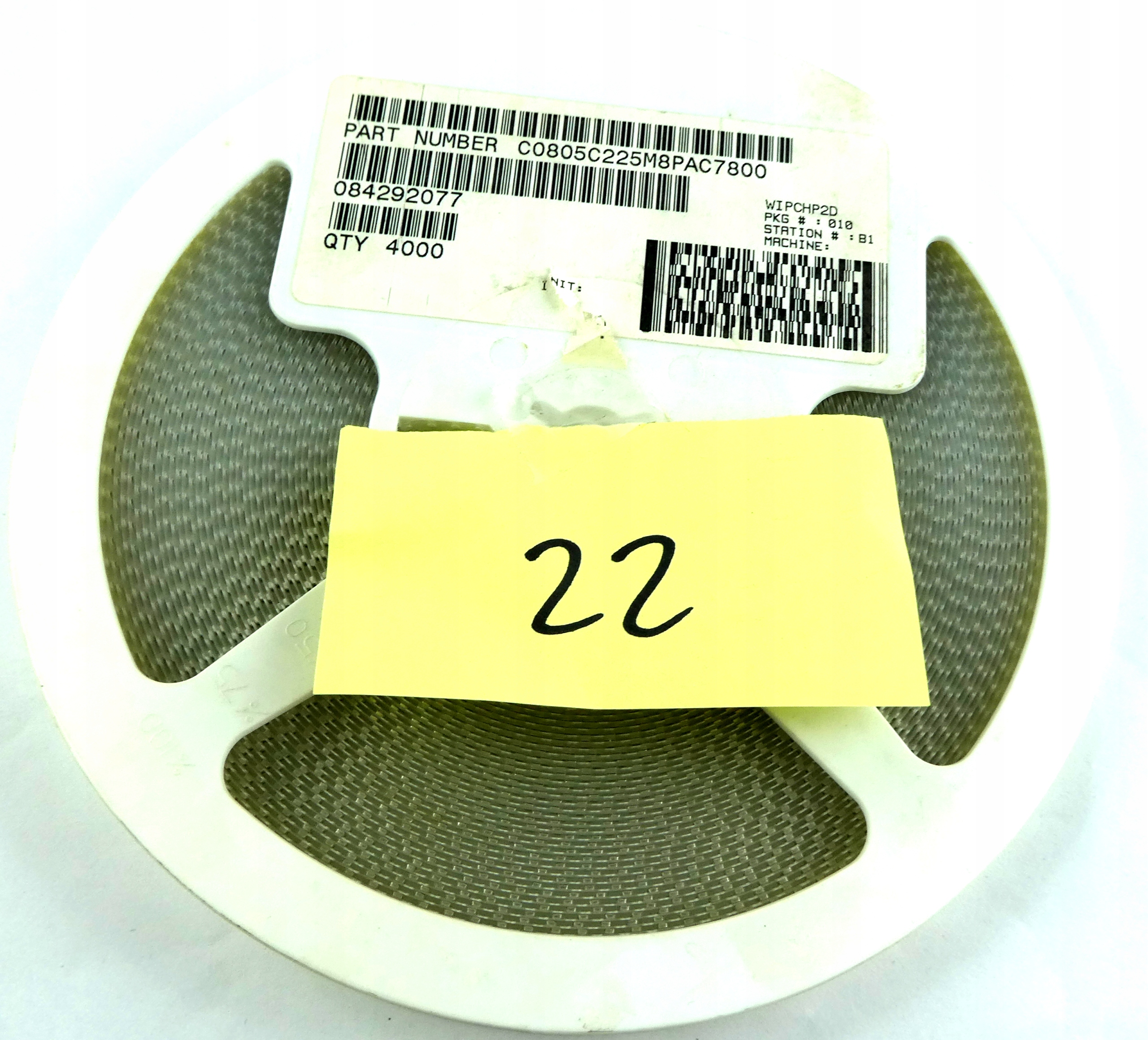 

Ceramiczny 2.20uF 2200nF 20% 10V 500szt.