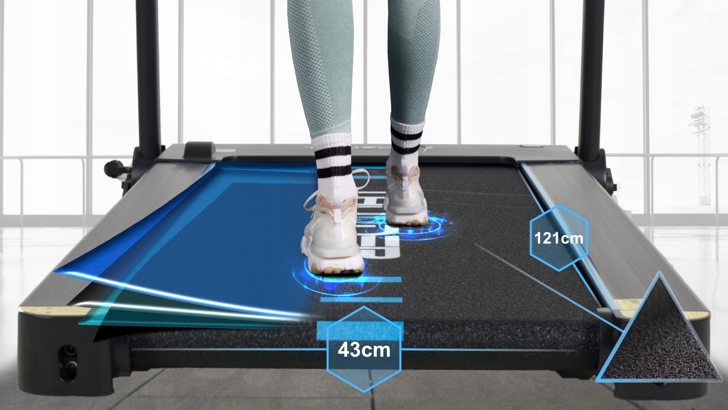 BIEŻNIA ELEKTRYCZNA APP SKŁADANA THUNDER 8200 USB Marka Thunder