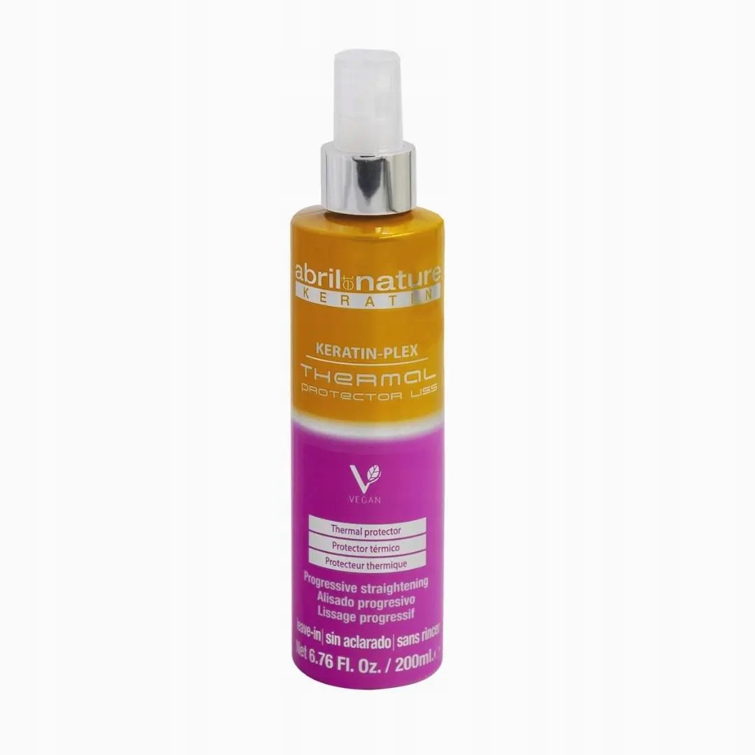 Keratynowy Spray Termiczny Wygładzający Włosy