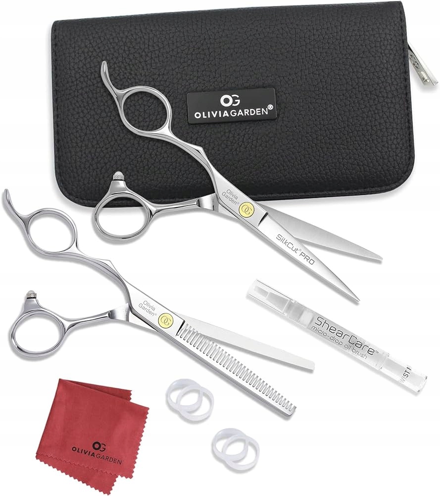 Olivia Garden Silkcut Shear 5.5" Eur 6.35'', Nożyczki i Degażówki
