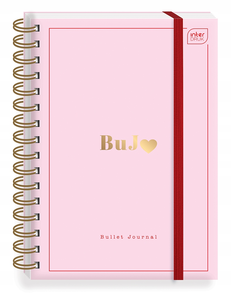 Interdruk Organizer Spiral A5 Bujo Heart