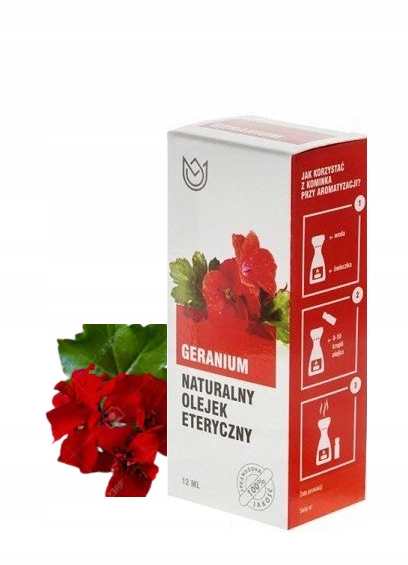

Naturalny olejek eteryczny Geraniowy 12ml Nowość!