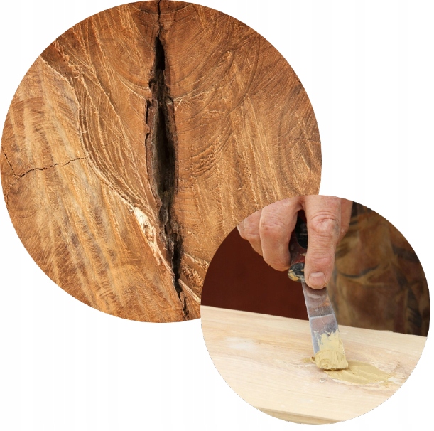 Vidaron Szpachla do drewna Świerk H03 0,25kg Stan opakowania oryginalne