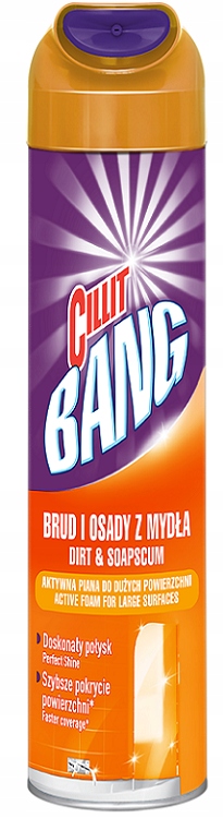 

Cillit Bang Aktywna piana osady mydła szkło 600ml