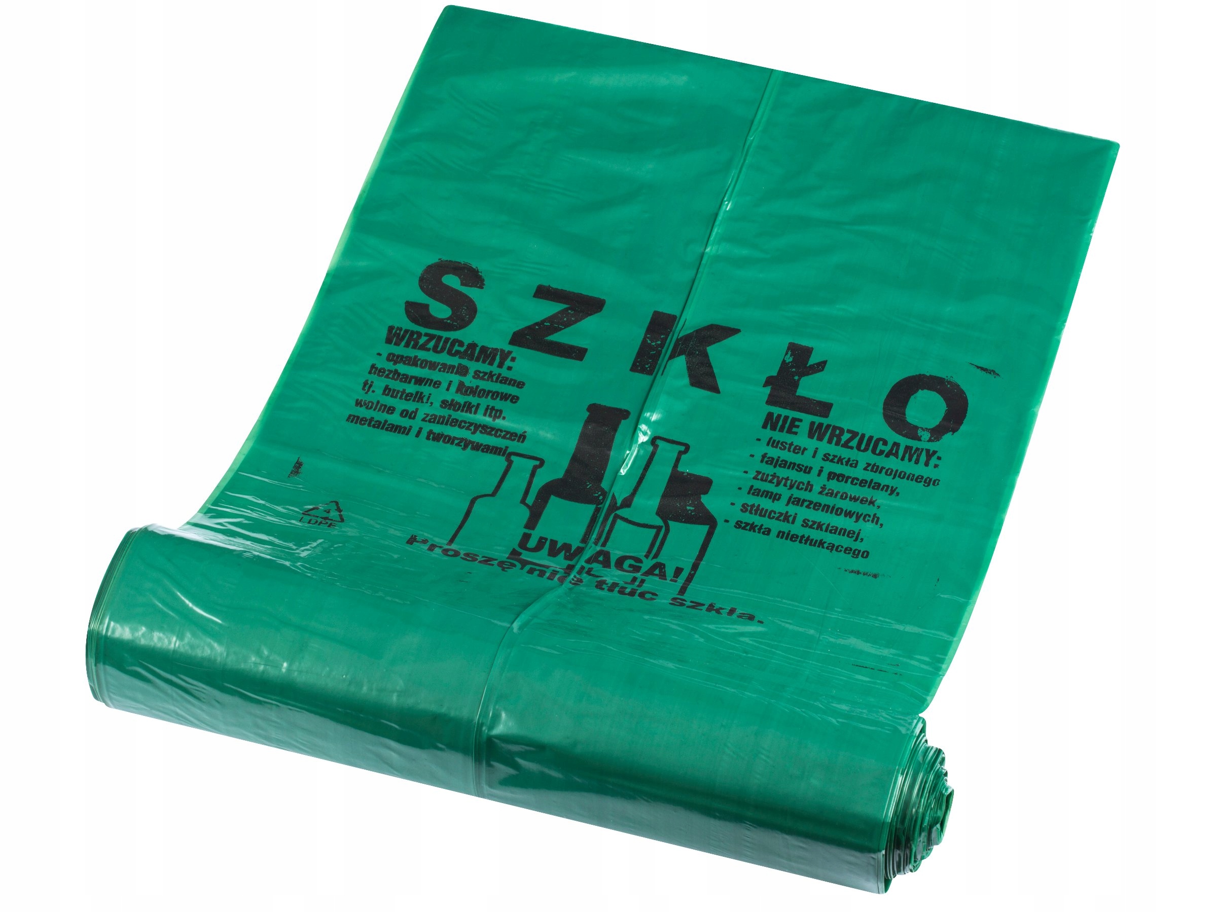 

Worki Do Segregacji Zielone Szkło 120L 20 Sztuk