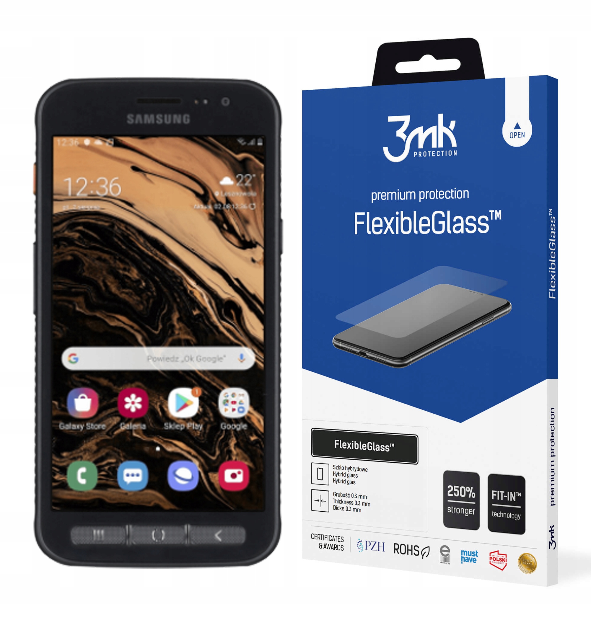 

3MK Szkło FlexibleGlass do Samsung Xcover 4s