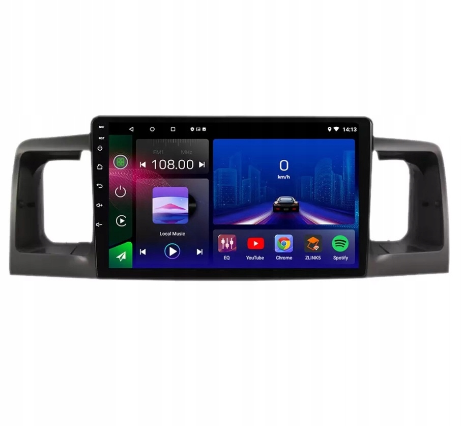 RADIO GPS ANDROID TOYOTA COROLLA 2000-04 WIFI 16GB