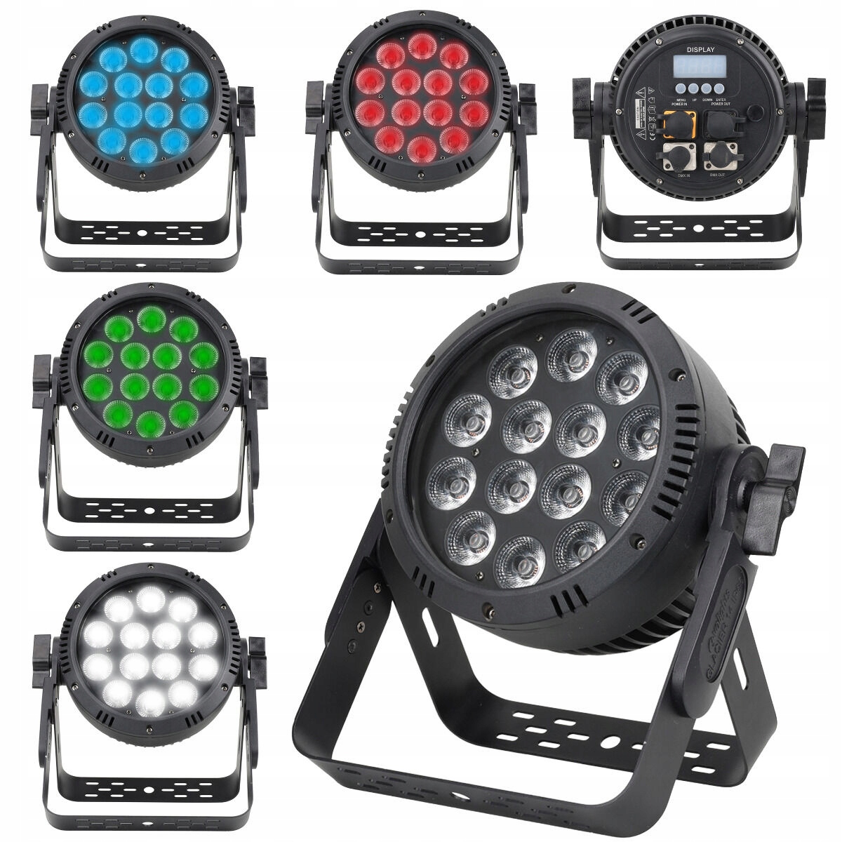 REFLEKTOR SCENICZNY OŚWIETLENIE LED ZEWNĘTRZNE IP65 RGBW LED EVOLIGHTS