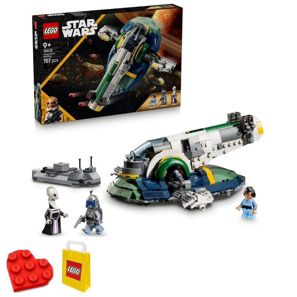 Lego Star Wars 75433 Jango Fett a jeho loď