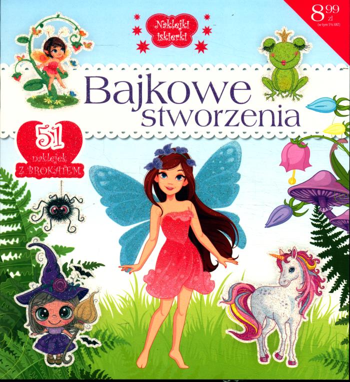 Naklejki iskierki Bajkowe stworzenia