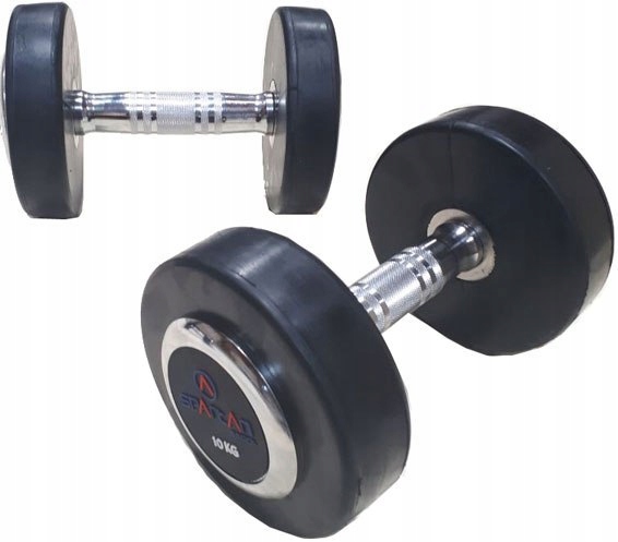 Pogumované činky Spartan 1 x 5 kg