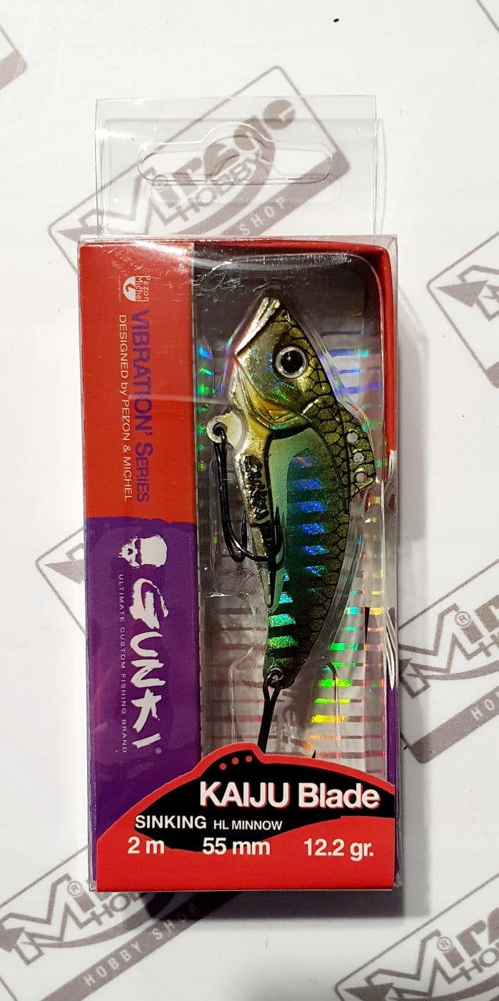 CYKADA GUNKI KAIJU BLADE 5,5cm/12g - HL MINNOW [75 Marka Gunki