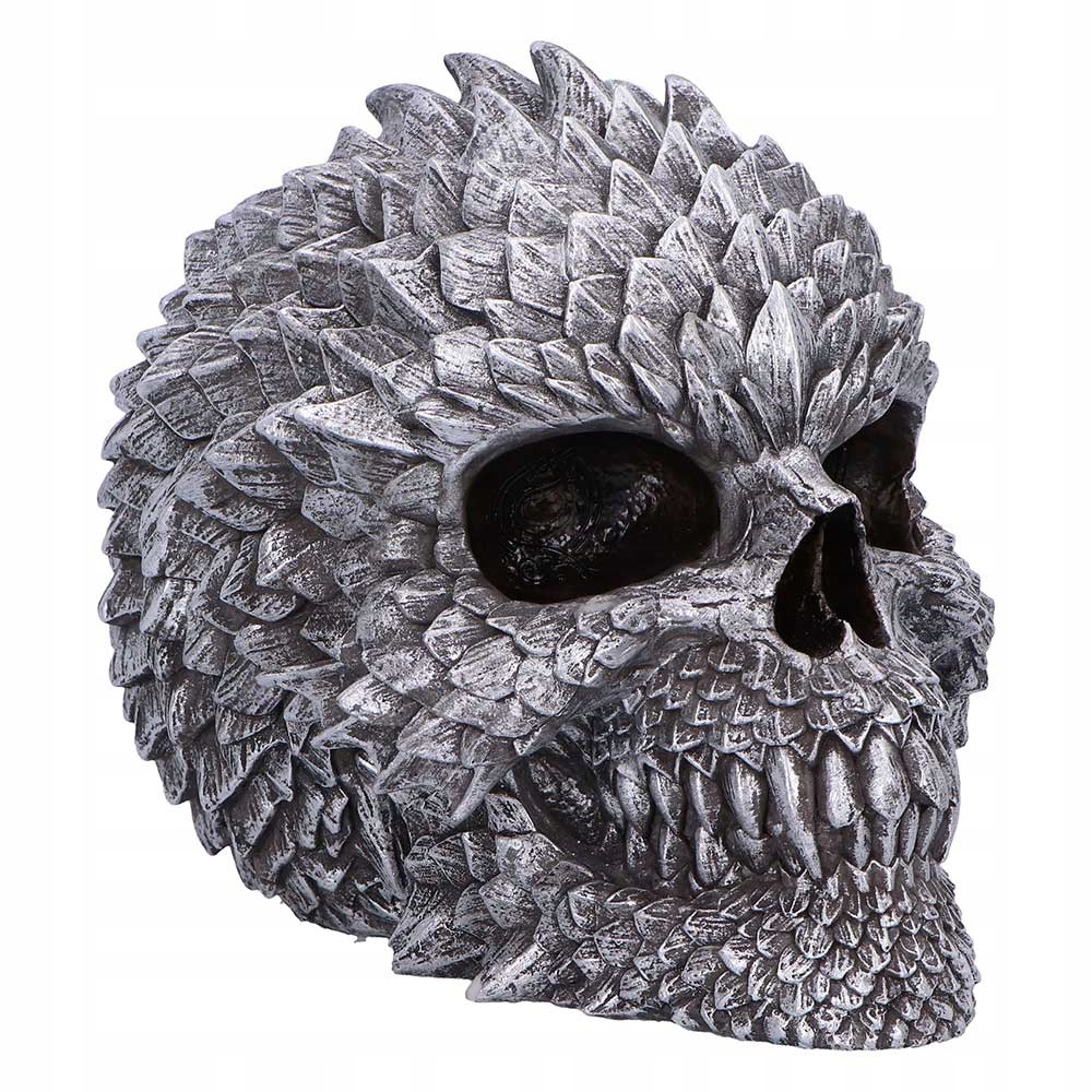 Lebka Scaled Remains Skull Figurine Figurka od firmy Nemesis z Anglie