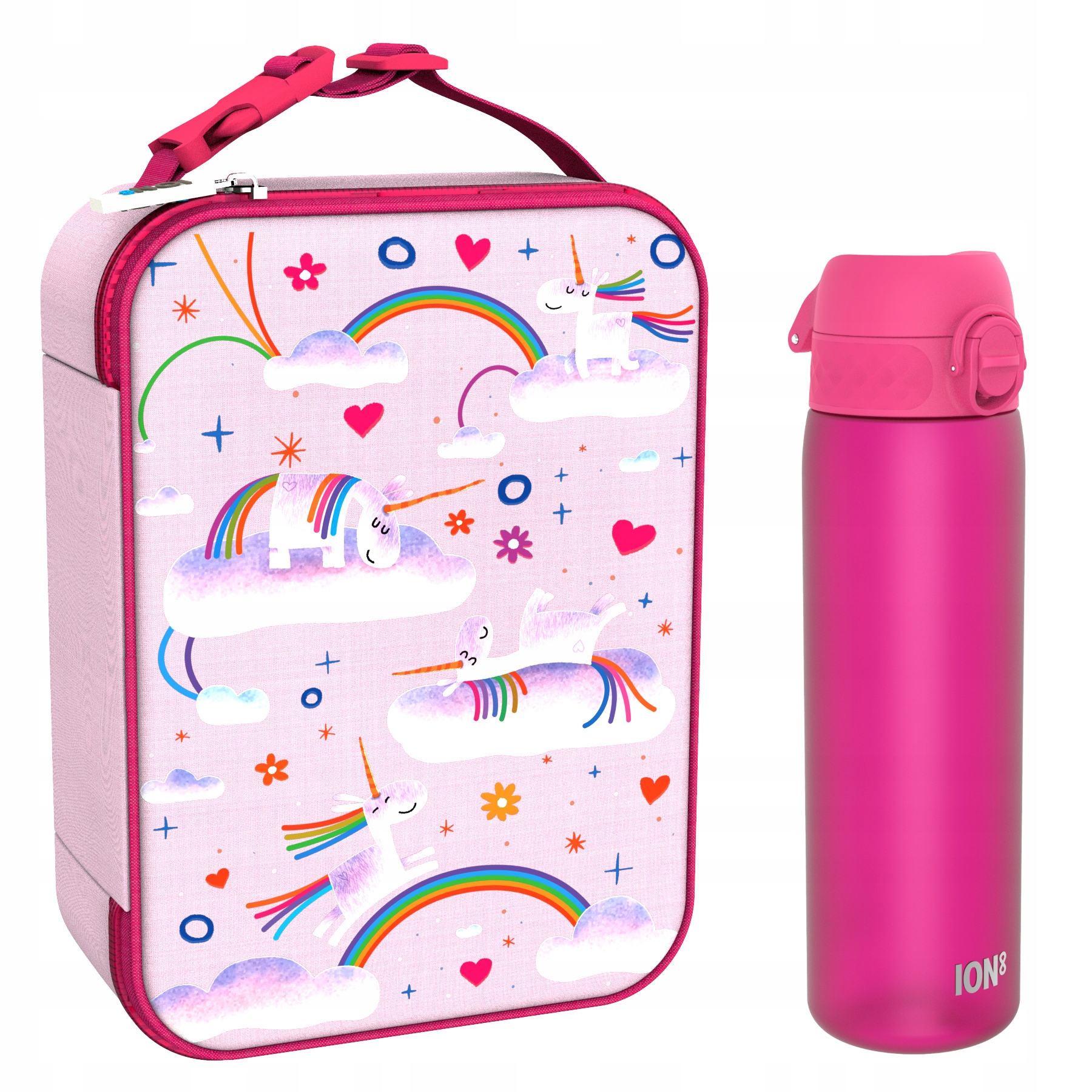 Láhev Na Pití 0,5L Termotaška Na Lunch Bag Snídaňová Taška Snídaně Oběd ION8