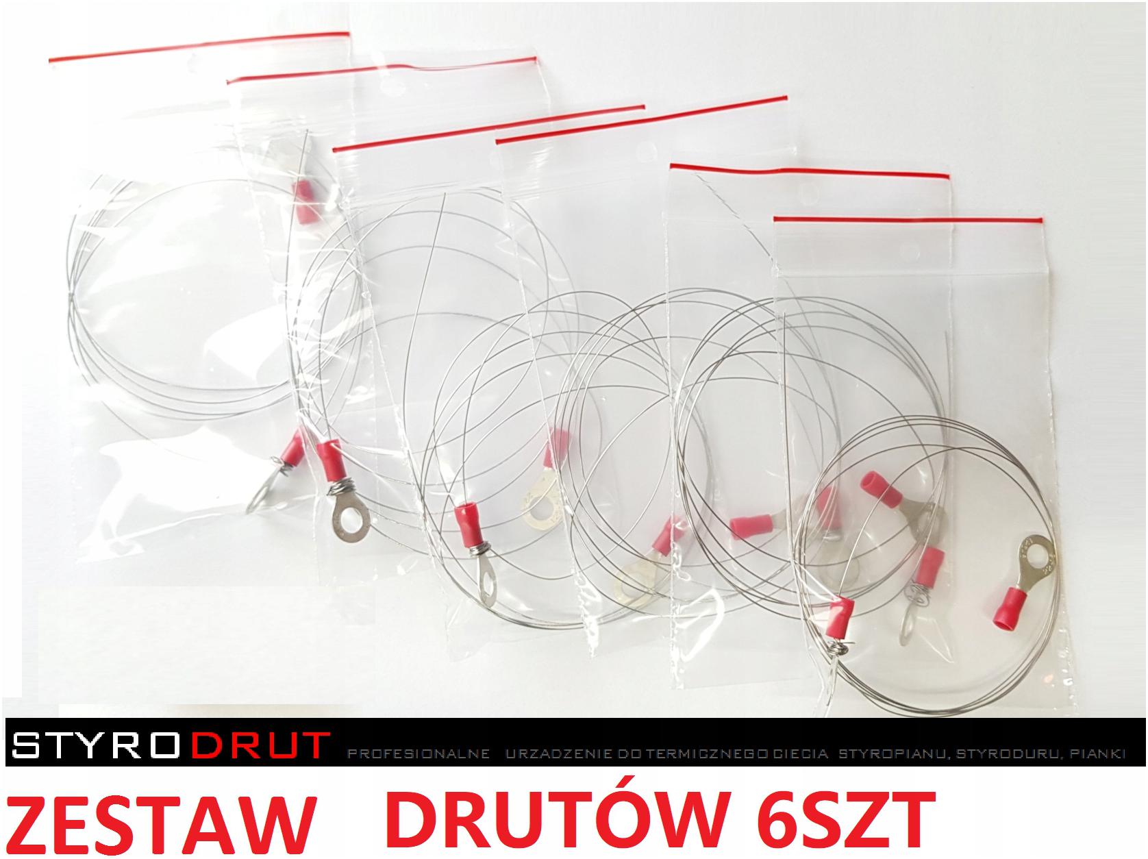 ZESTAW DRUTÓW DO TNM 130/30 STYRODRUT