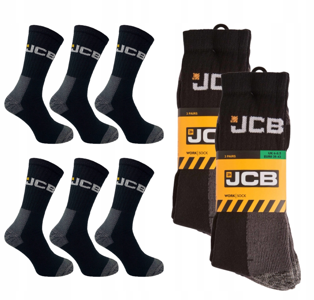 JCB WORK PRACOVNÁ POnožka dlhá 6PAK veľ. 39/43