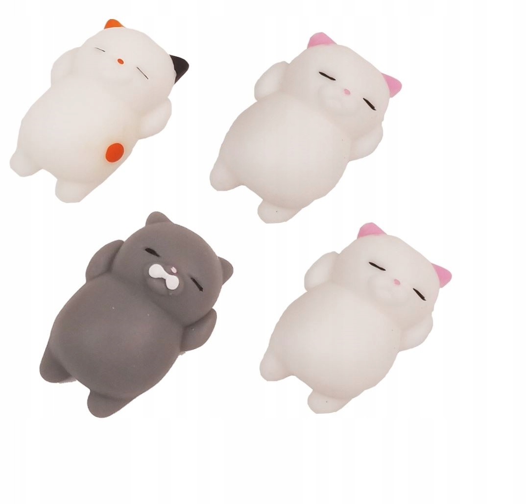 

Squishy gniotek kotek zabawka mini 4 szt