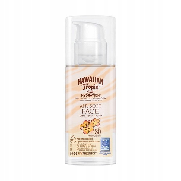 Hawaiian Tropic Hydratační balzám na opalování obličeje 50ml Spf 30