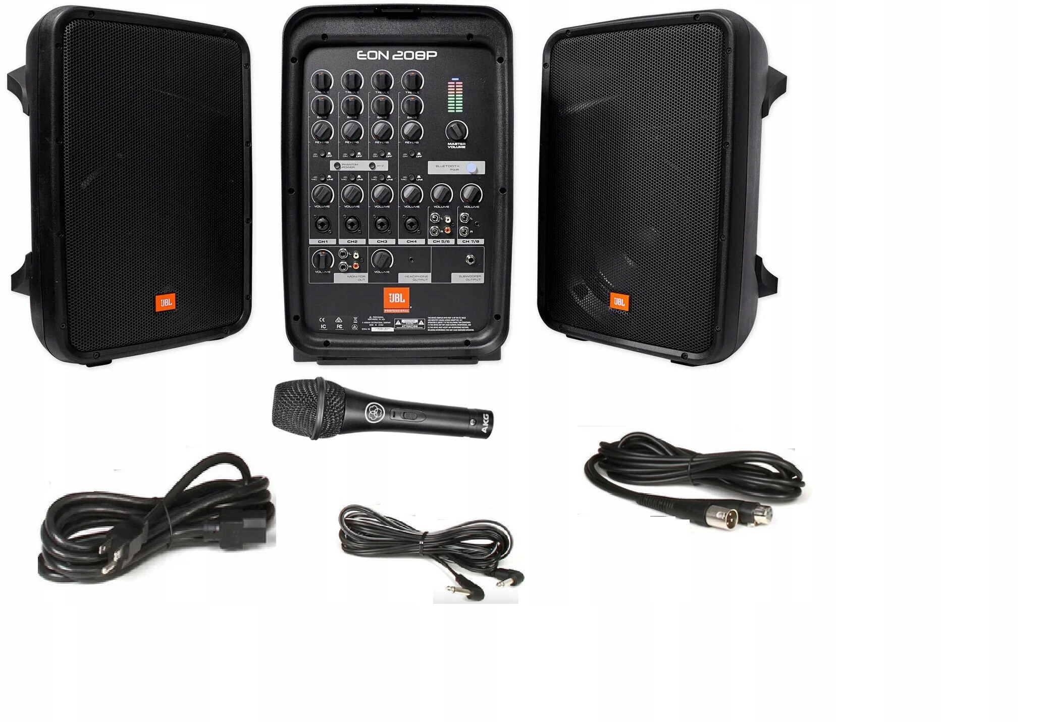 Jbl Eon 208P Komplet nagłośnienia z mikrofonem