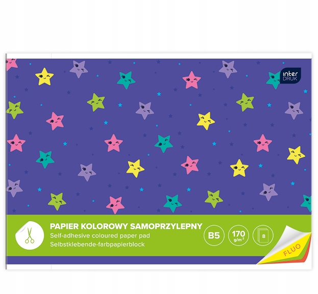 

Zeszyt pap.kolor.samop.B5 Fluo Interdruk