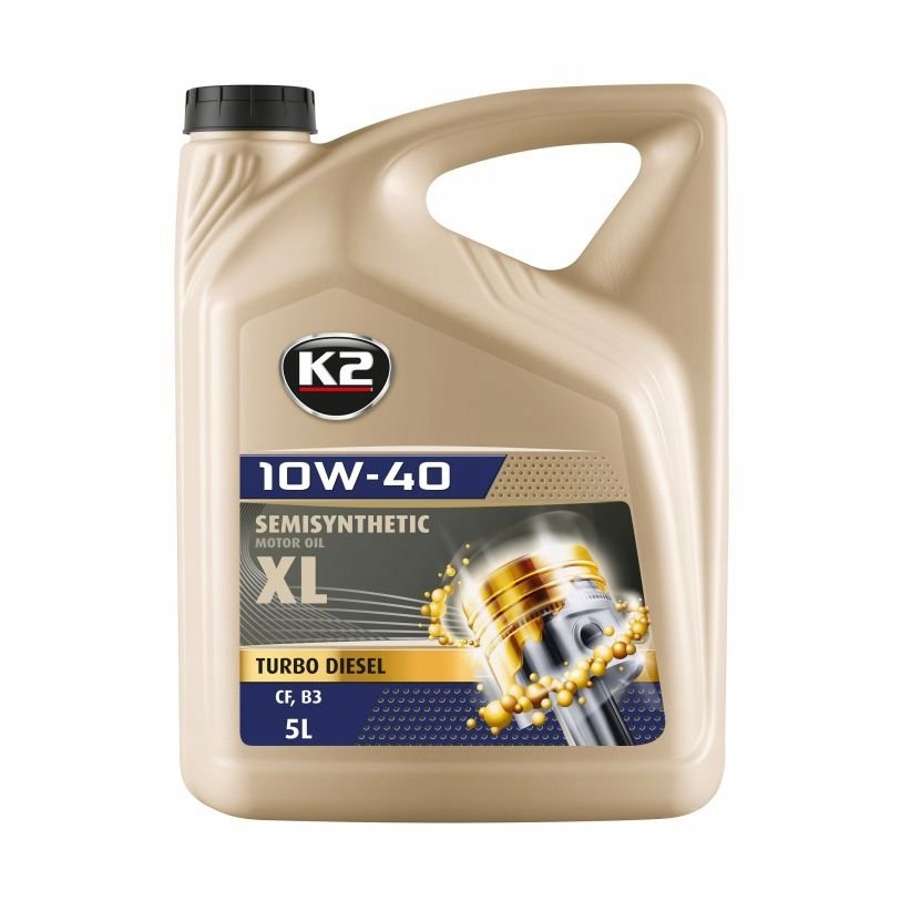 

K2 10W40 Semisynthetic XL Td 5L. O2055E Olej Silni