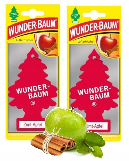 WUNDER BAUM CHOINKA ZAPACHOWA JABŁKO CYNAMON