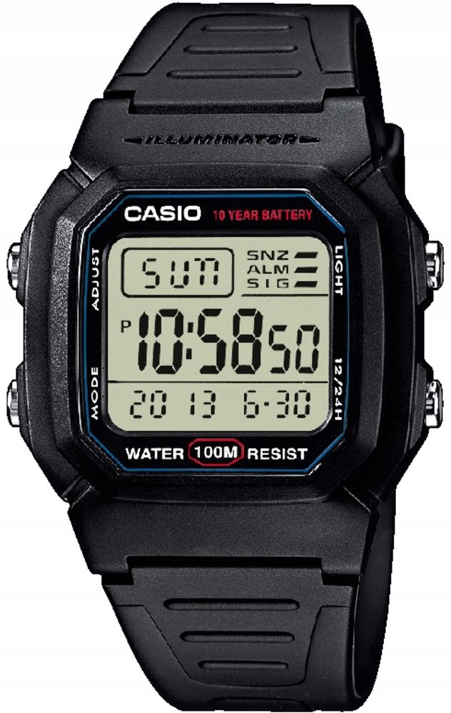 Casio W-800H-1AV Digitální hodinky