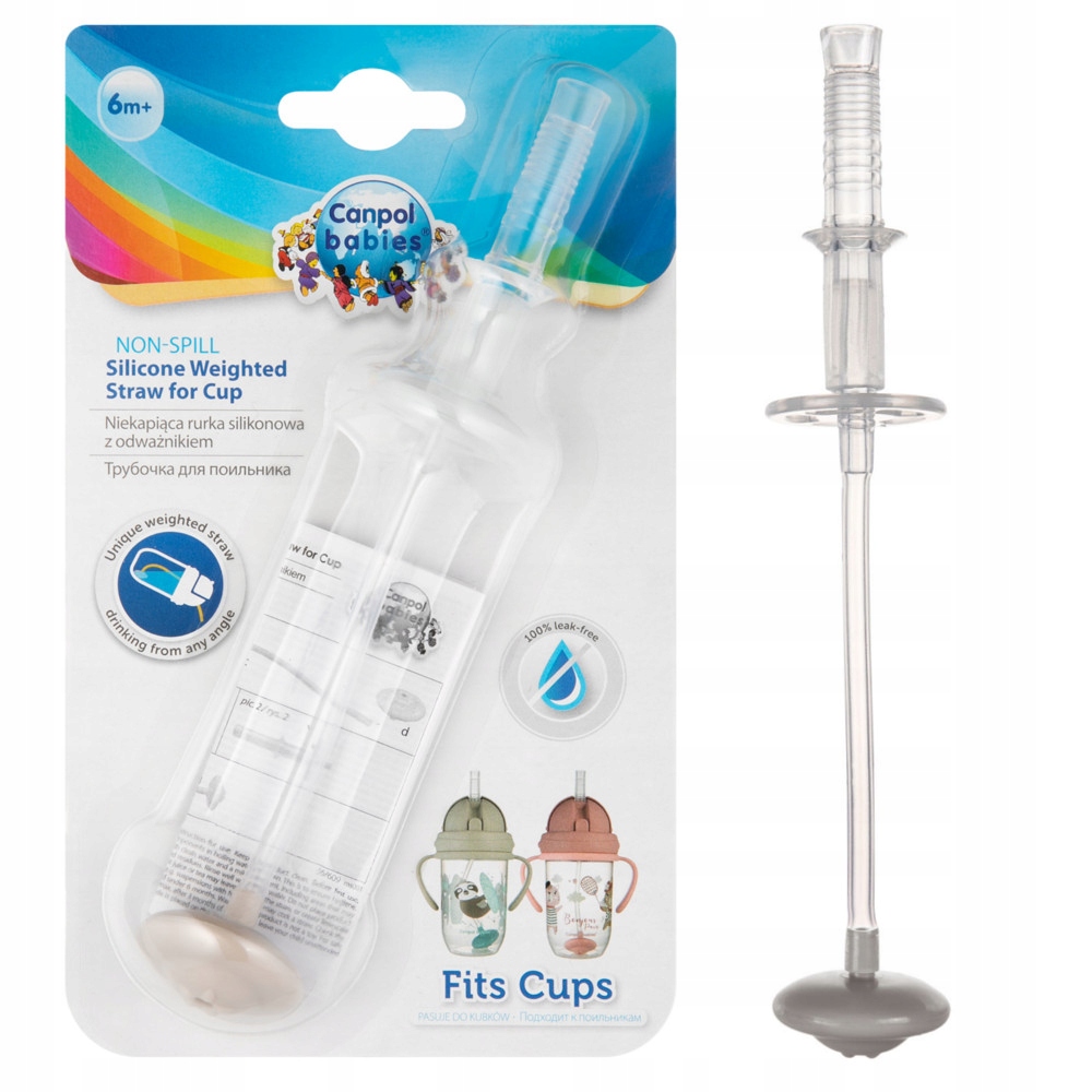 CANPOL SŁOMKA RURKA DO BIDONU Z ODWAŻNIKIEM