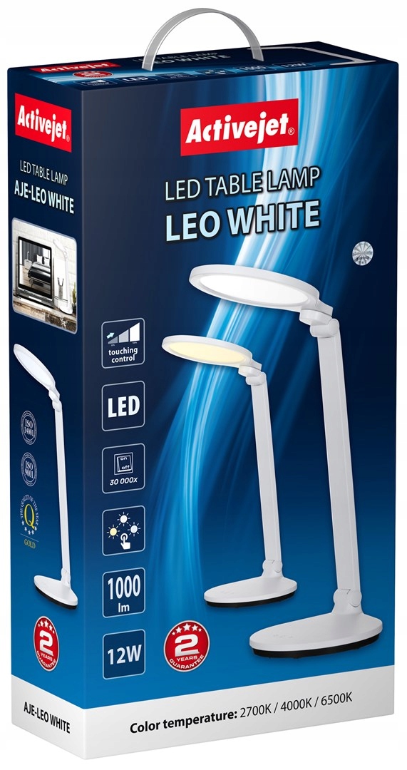 Lampka biurkowa dotykowa LED Activejet AJE-LEO 1000lm 2700–6500K