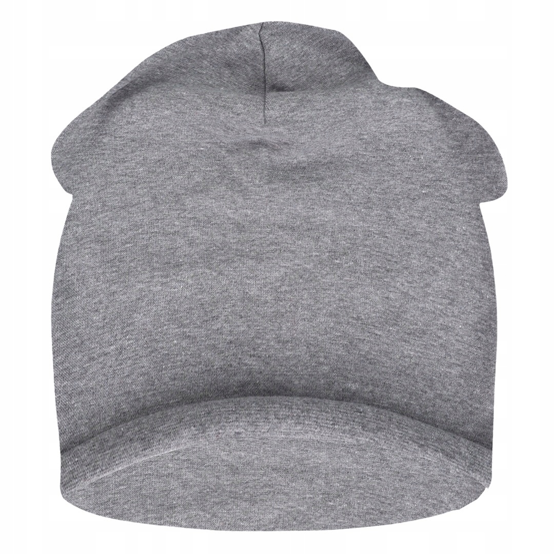 1X CZAPKA MĘSKA BAWEŁNIANA UNIWERSALNY JASNOSZARY Stan opakowania oryginalne