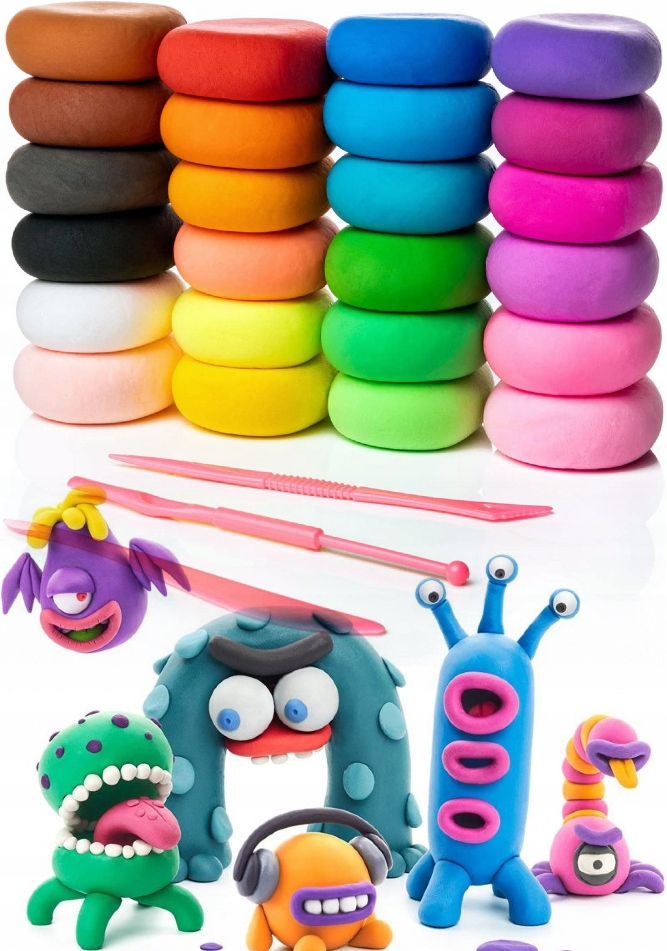 Piankolina Polymerní hlína Plastelina senzory 120