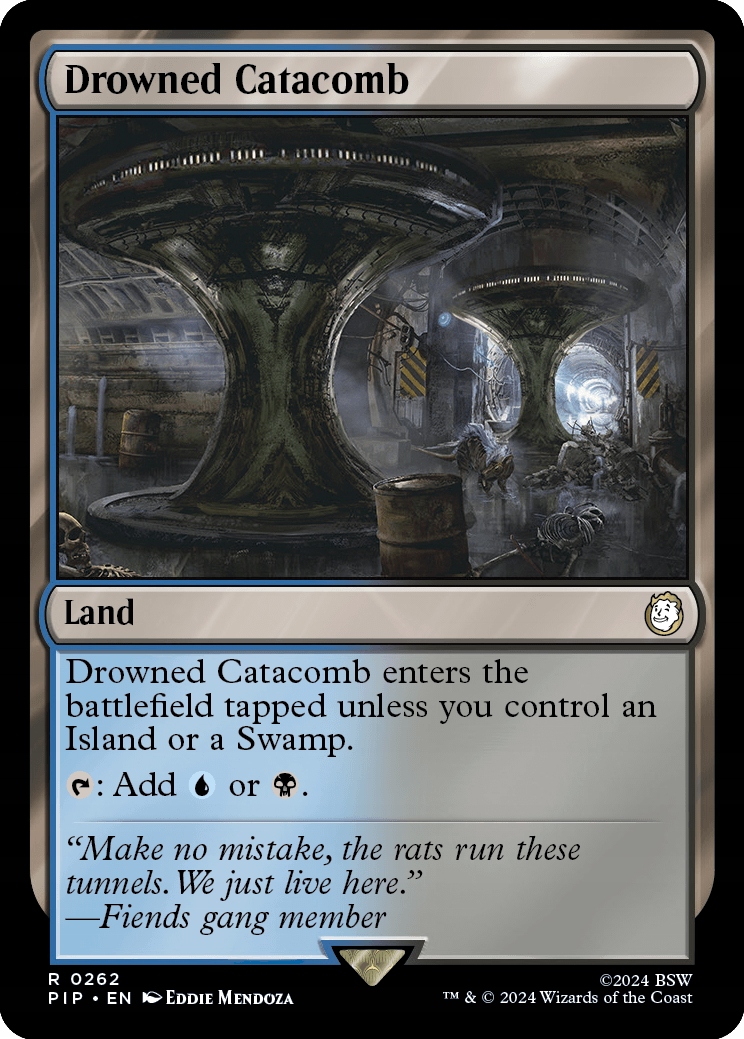 MTG Drowned Catacomb (R)