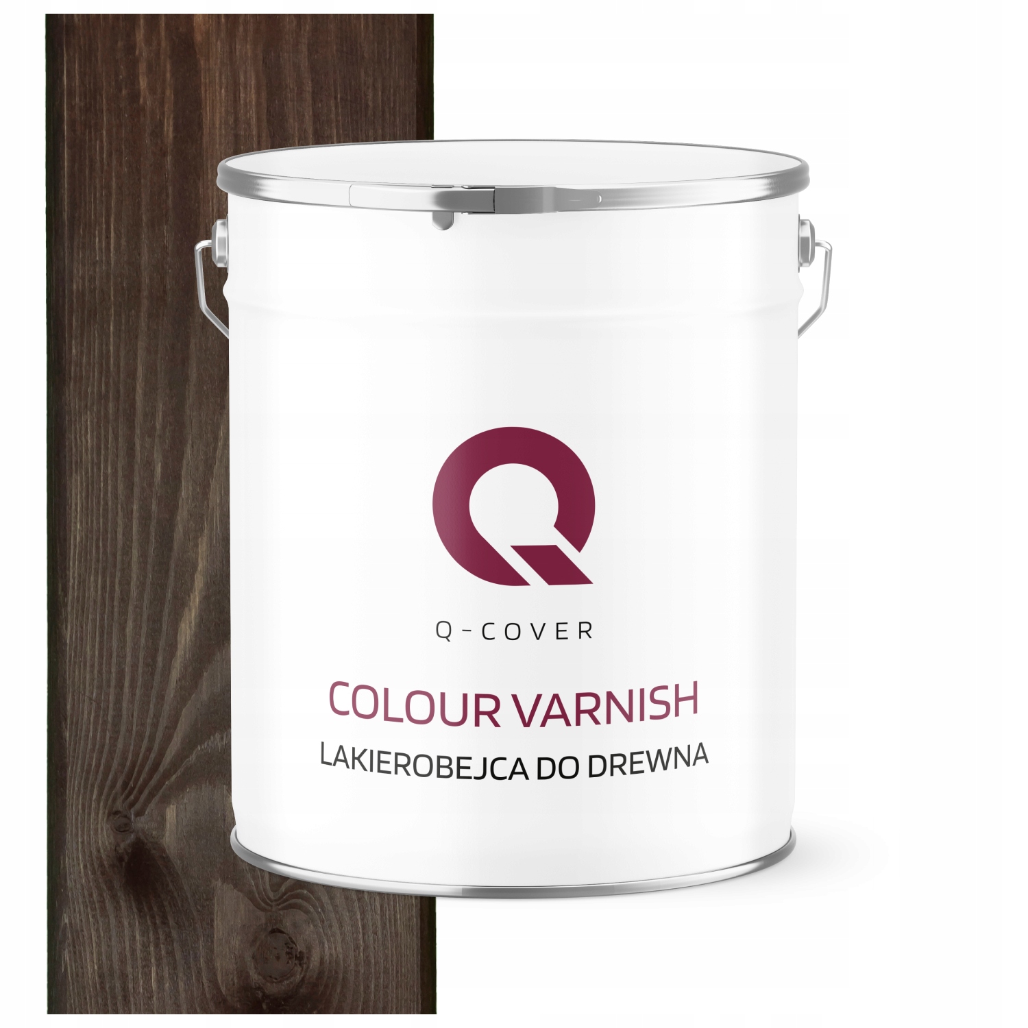 Dekorativní Pryskyřičný Lak, Vnější Palisandr, Satén, Účinný, 5 L