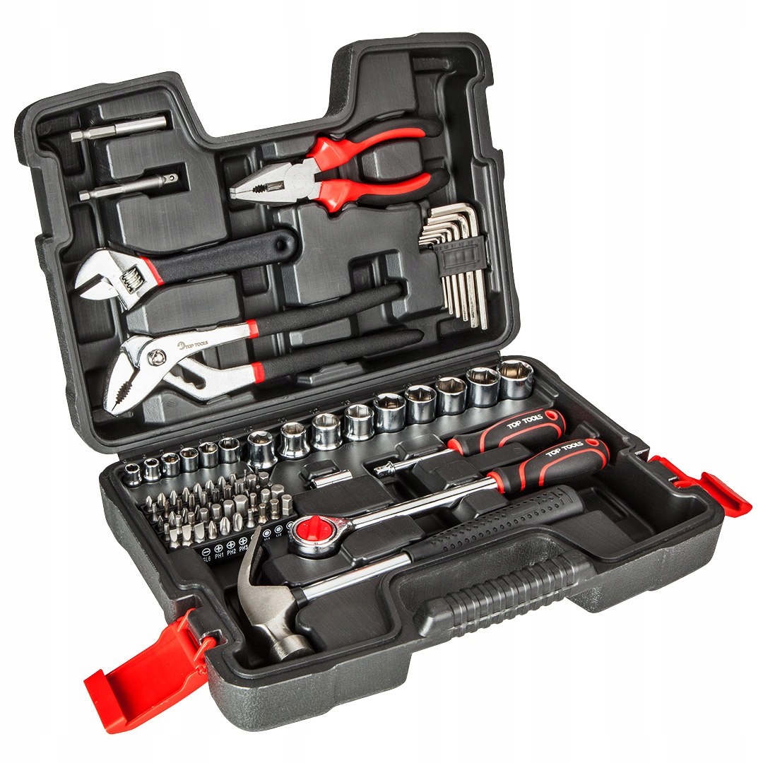 Sada nástrojov 1/4", 1/2" 81 ks Top Tools