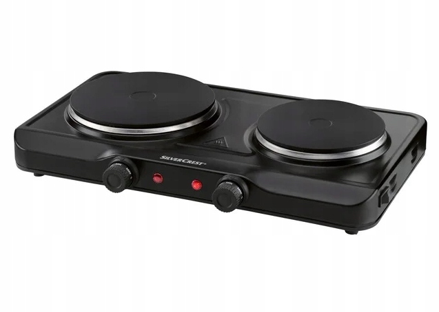 Podwójna płyta grzewcza kuchenka elektryczna Silvercrest Sdk 2500 E1 2500W