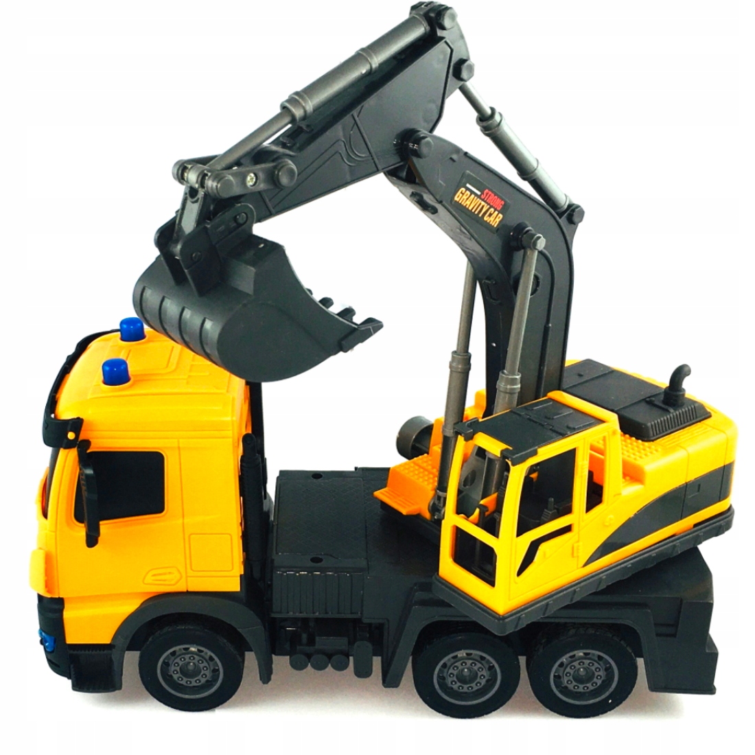 AUTO BUDOWLANE KOPARKA DO PIASKOWNICY NAPĘD Materiał plastik