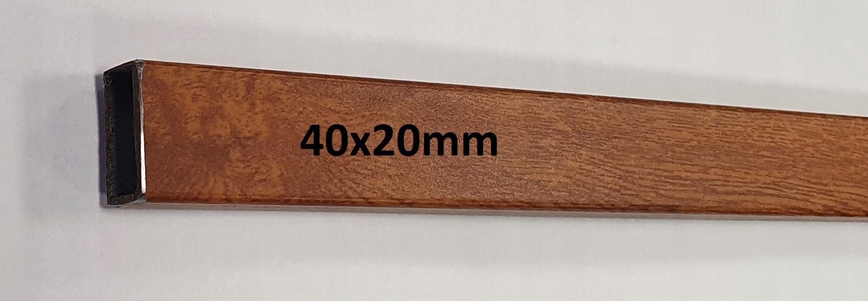 profil 40X20 mm panel drewnopodobny imitacja drewna 2 mb