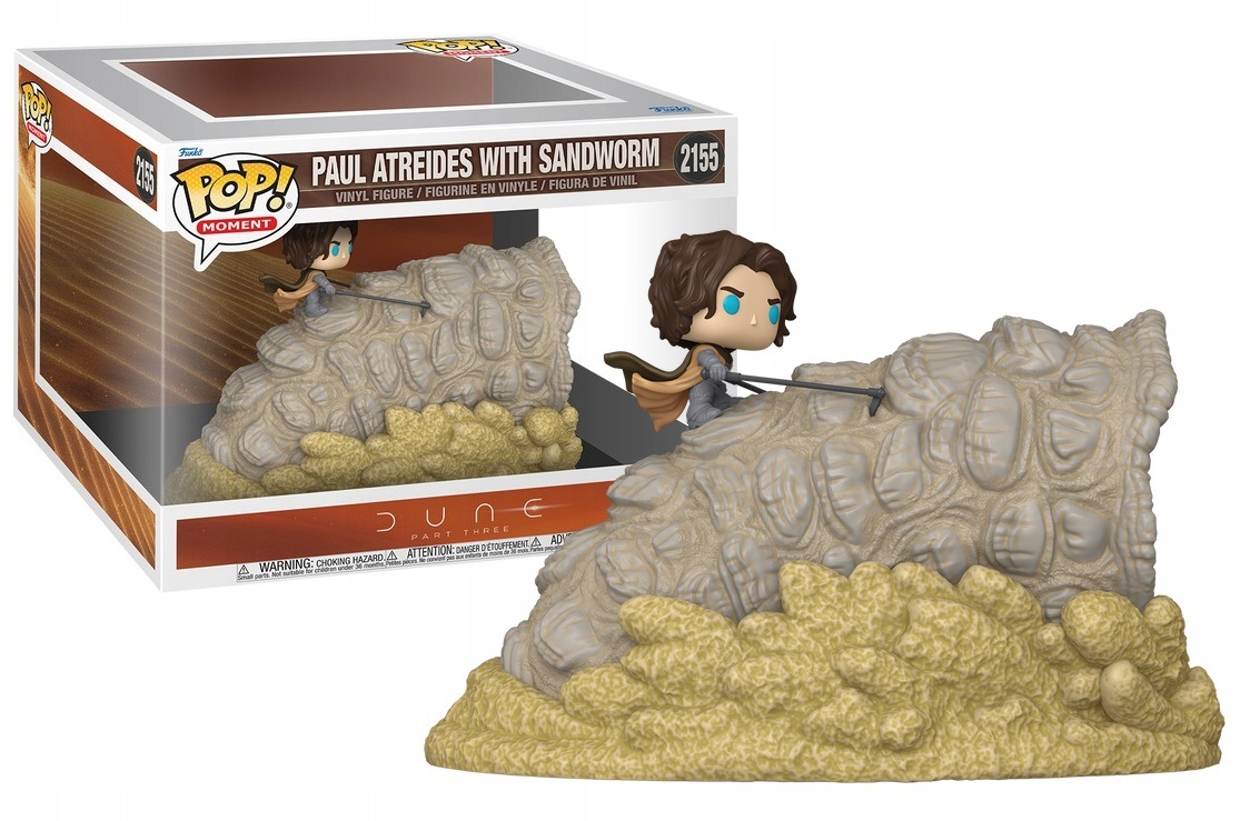 Figurka Funko Pop! Dune 3 Paul Atreides & Sandworm #2155 Preorder